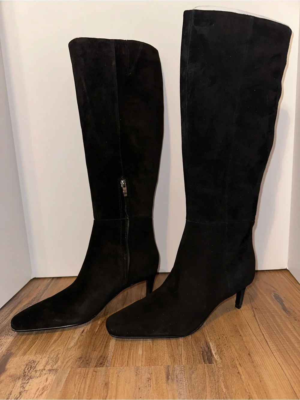 Nine West Women's Caddy Tall Kitten Heel Boots 9M